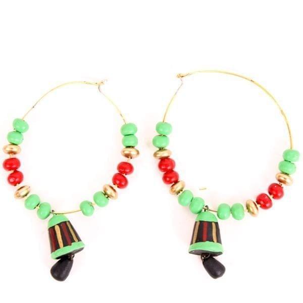 Terracotta Hoop Earring ger006d