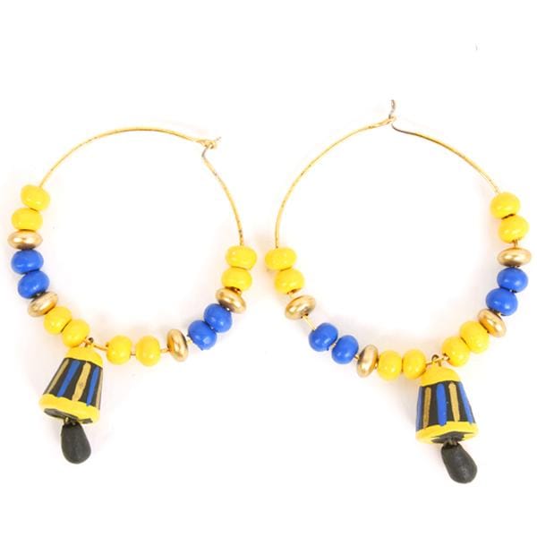 Terracotta Hoop Earring (ger006c)