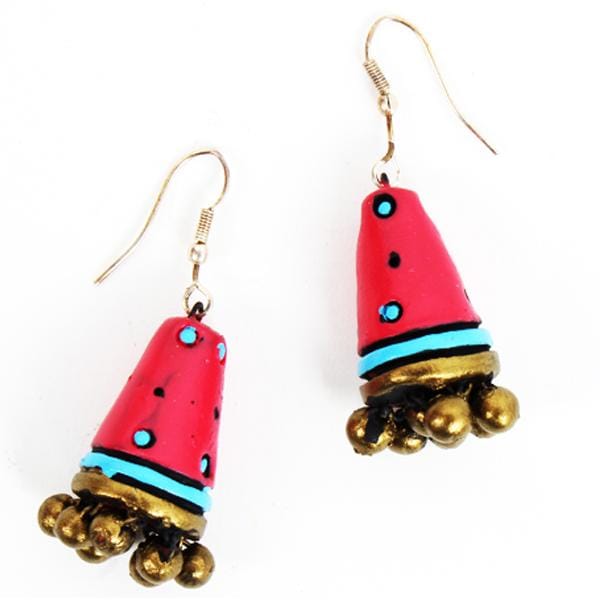 Terracotta Dangle Earring (ger003e)