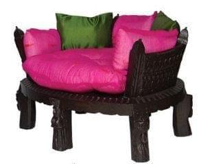 Vinatge Low Seater Wooden 'Auhda'
