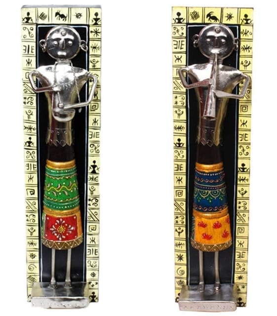 Multicolor Standing Musician (Indian Shehnaai Set of 2) musician16