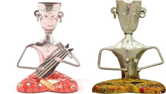 Musicians Playing Instruments (Multicolor, Set of 2) musician2b