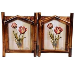 Couple photo frame stand for 5x7 photo (10114)