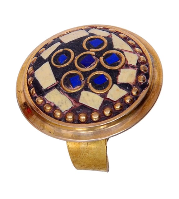 Vintage Collection Cocktail Ring For Women "Olive Garden" (30016)