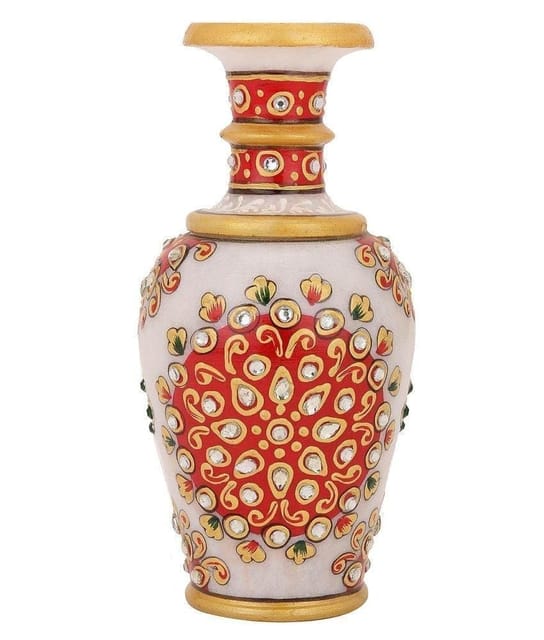 Marble Vase / Flower Pot  (10690)