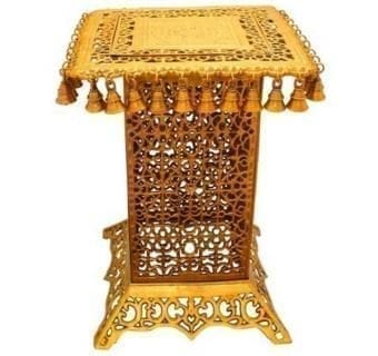 Pure Brass Stool, Pedestal Side Table for living room Indian Ethnic Furniture Brass Table Indian Stool Side Table   (10802)