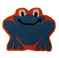 Door Mat Frog Toad Shape: Thick, Soft, Non-skid Floor Carpet Rug 10745a