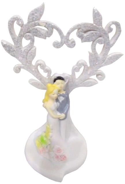 Resin Showpiece 'Love Forever': Memorable Wedding Anniversary Gift (11864)