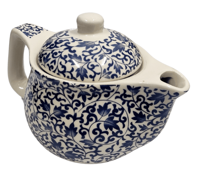 Ceramic Kettle 'Mystic Symbol': Small 350 ml Chinese Tea Pot, Steel Strainer Included 350ml(11807)