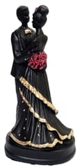 Resin Statue Dancing Couple: Love Scene Wedding Dance Showpiece (12496A)