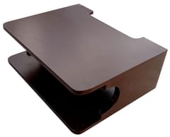 Wooden Wall Mount Shelf: For Set Top Box, Wi Fi Router, Remote Control (12520)