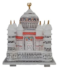Marble Taj Mahal: Symbol of Eternal Love, A Wonder of the Modern World (12014A)