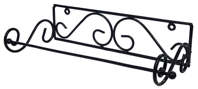Iron Wall Mount Tissue Roll Napkin Holder For Kitchen, Dining, Restaurants Or Bar (12611A)