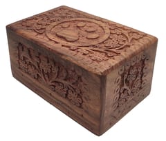 Wooden Urn For Pet Ashes: Dog Cat Cremation Burial Urns Box, Large (12398B)