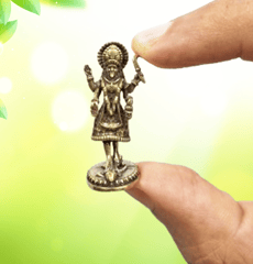 Rare Miniature Brass Statue Kali Mahakali: Unique Collectible Idol (12698Z18)