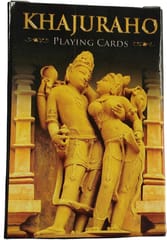 Rare Collection Playing Cards Khajarau: Collectible Souvenir Gift for Adults Indian Erotic Scene Cards for Adult Parties (10263e)