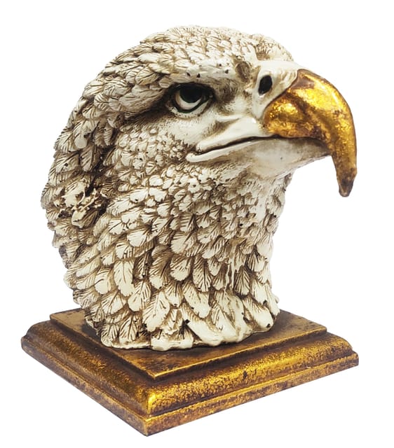 Resin Showpiece Majestic Eagle Hawk: Decor Statue (11649)