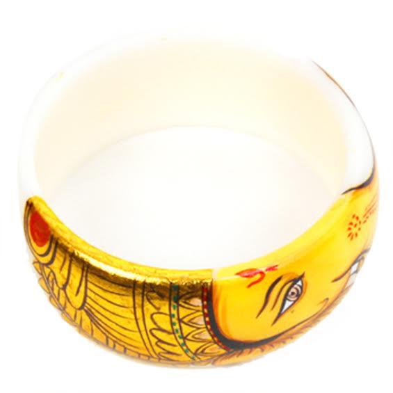 Hand painted Royal Plastic Bangle (bg02)
